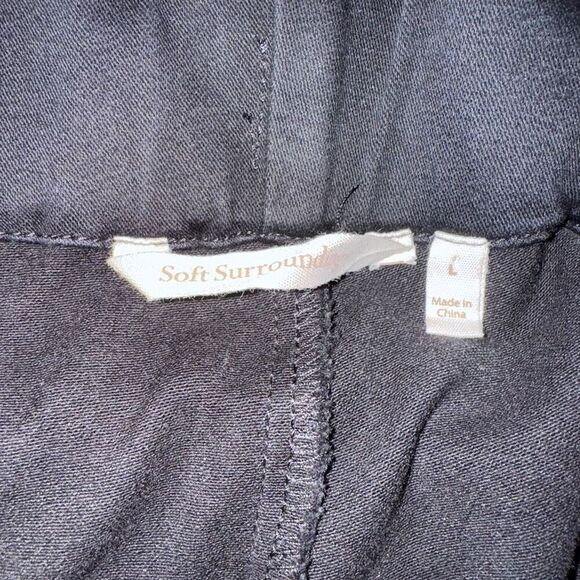 Soft Surroundings Metro Full Length Pants L Black - Picture 6 of 8